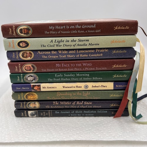 Lot of 9 Dear America Books My America Hardback Various Authors - Picture 9 of 10