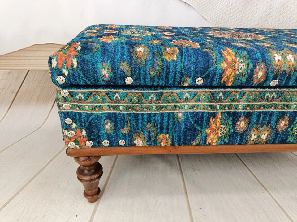 Storage Coffee Table, Ottoman Bench, Storage Dresser, Piano Bench, Footstool - Image 3 of 4