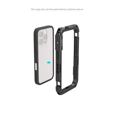 SMALLRIG Cage Smartphone à Dégagement Rapide, Magnétique pour