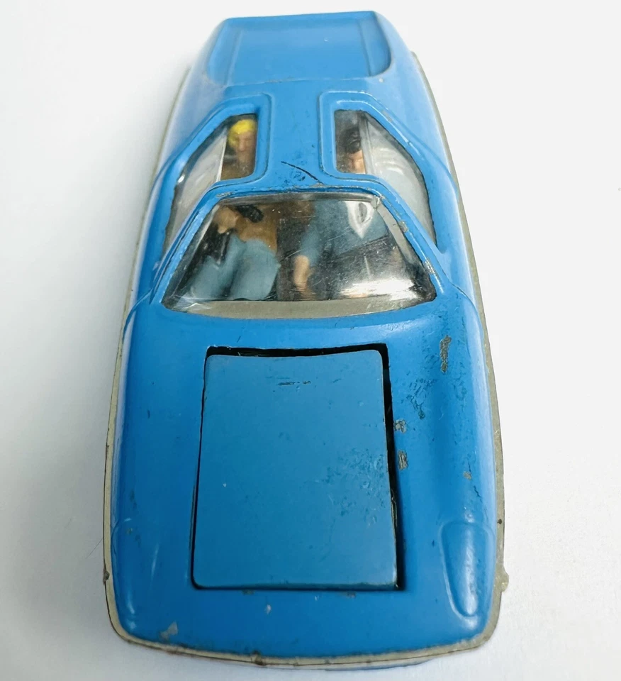 Vintage 1970s Husky Corgi Junior The Man From Uncle Piranha Spy Car 2.75” Length - Image 3 of 4