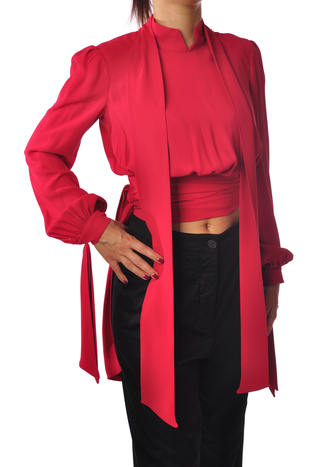 Элизабетта Франчи - Камисия-Блуз - Донна - Россо - 5365420N183922