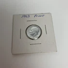 1963 Silver Roosevelt Dime Proof  Coin Collection Pre Owned Silver
