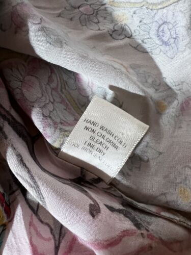 Camicia Aratta Silent Journey beige floreale collare taglia media splendidi fiori - Foto 11 di 12