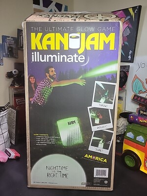 Kan Jam ILLUMINATE Disc Throwing Outdoors Beach Backyard Game ~ MADE IN THE USA
