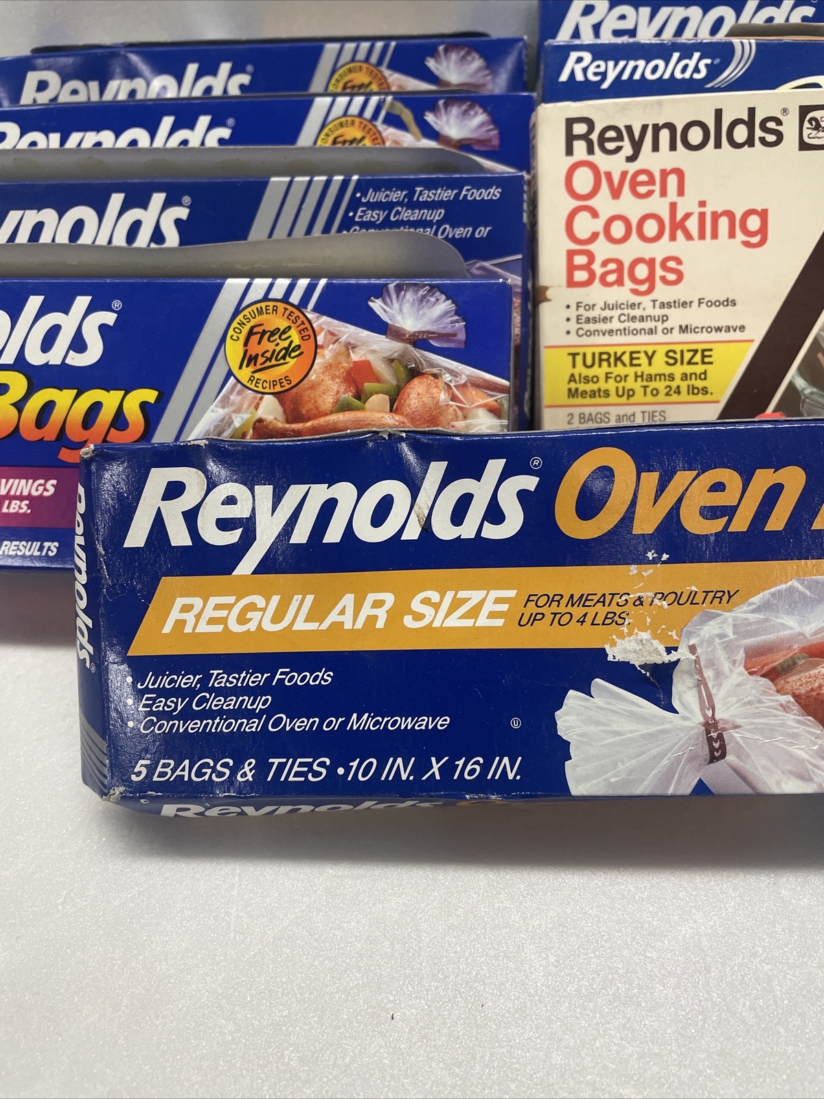 REYNOLDS OVEN BAGS Large Regular & Turkey Size. Lot Of 8 eBay