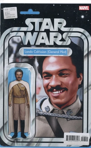 2021 Jan Marvel Star Wars #8 Action Figure Christopher Variant Cover Near Mint