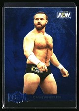 2022 Skybox Metal Universe AEW Cash Wheeler Blue