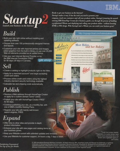 全新 IBM Web HomePage Creator Startup2 (CD-ROM) 软件 适用于 Windows - 第 3 张/共 10 张