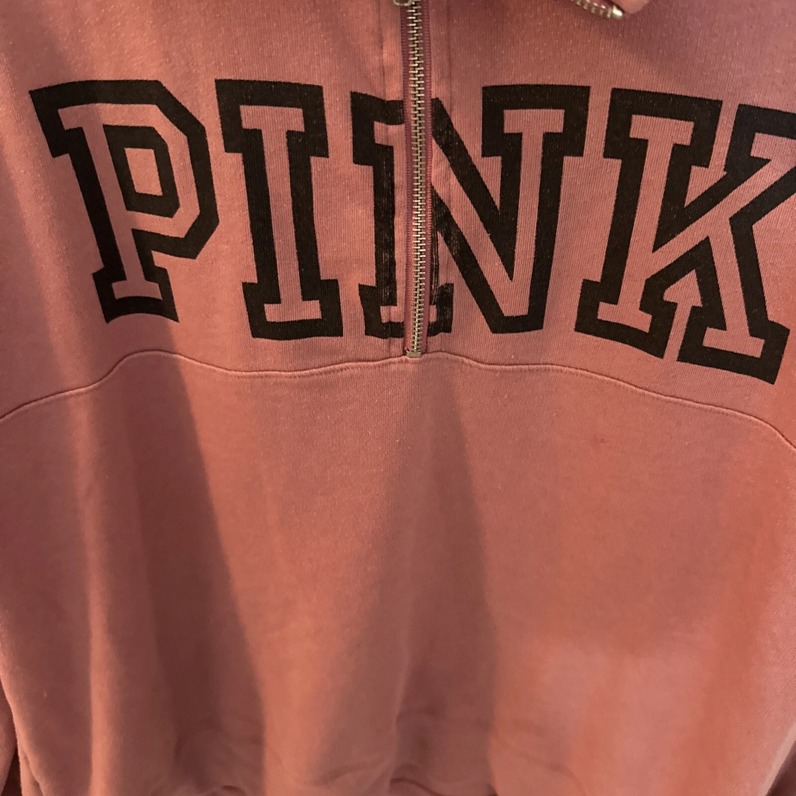 victoria-secret-vs quarter zip sweater