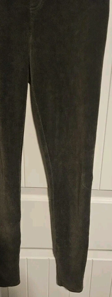 Leggings de pana para mujer Style & Co. talla extra pequeña verde Foto 4 de 4