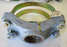 MUELLER Double Bale Galvanized Service Saddle 6" (6.25-6.75 OD) x 2" NPT Outlet