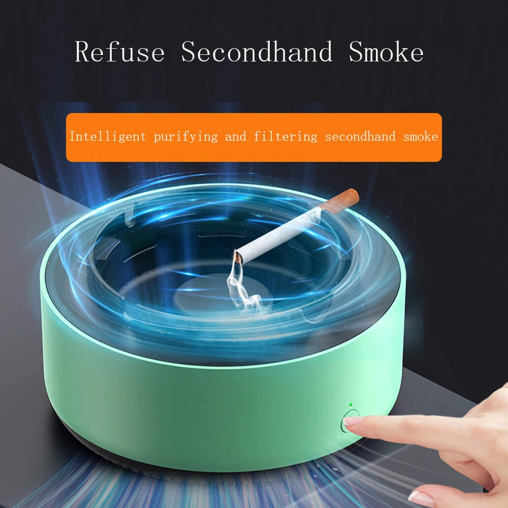 Air Purifier Ashtray Intelligent Electronic Ashtray for Filtering Second-Hand