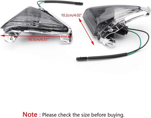 Front+Rear Indicator Turn Signal Lamp For Kawasaki Ninja ZX-14/ZX-14R/ZZR1400ABS - Picture 3 of 8
