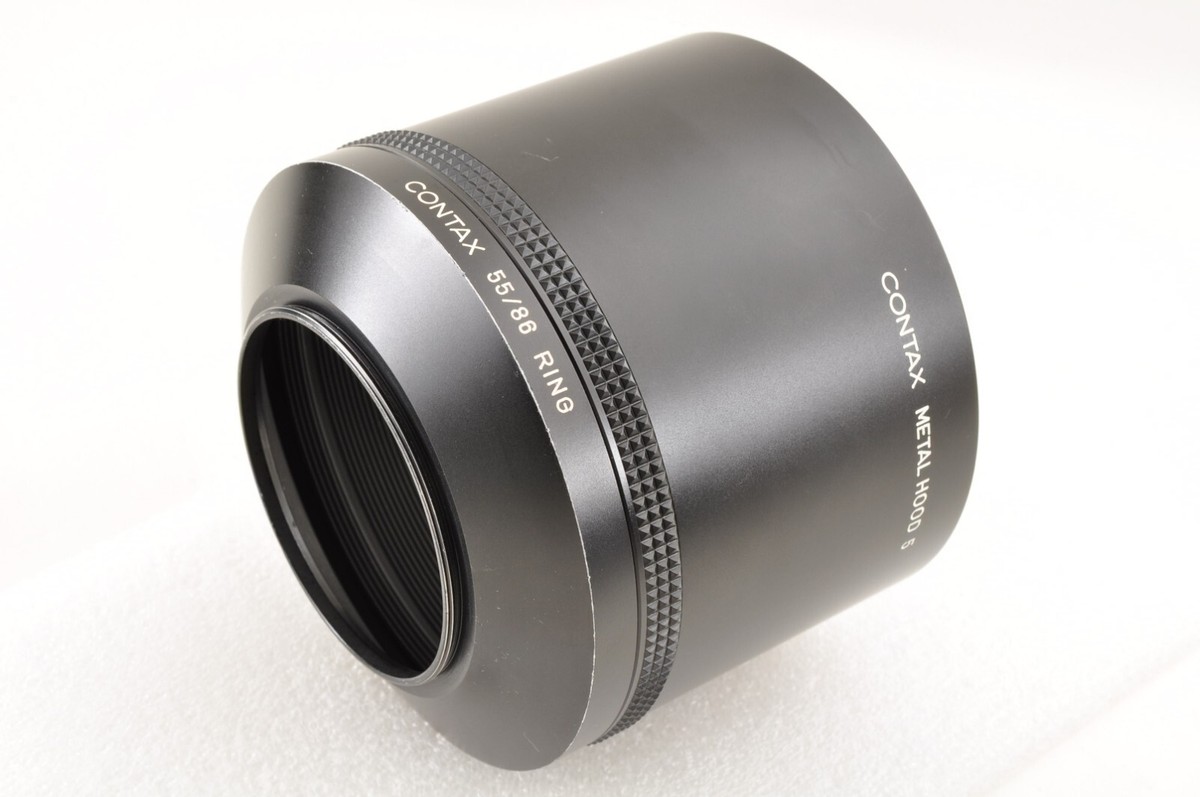 Contax Metal Lens Hood 5 ,67/86 Adapter Ring Set Near Mint