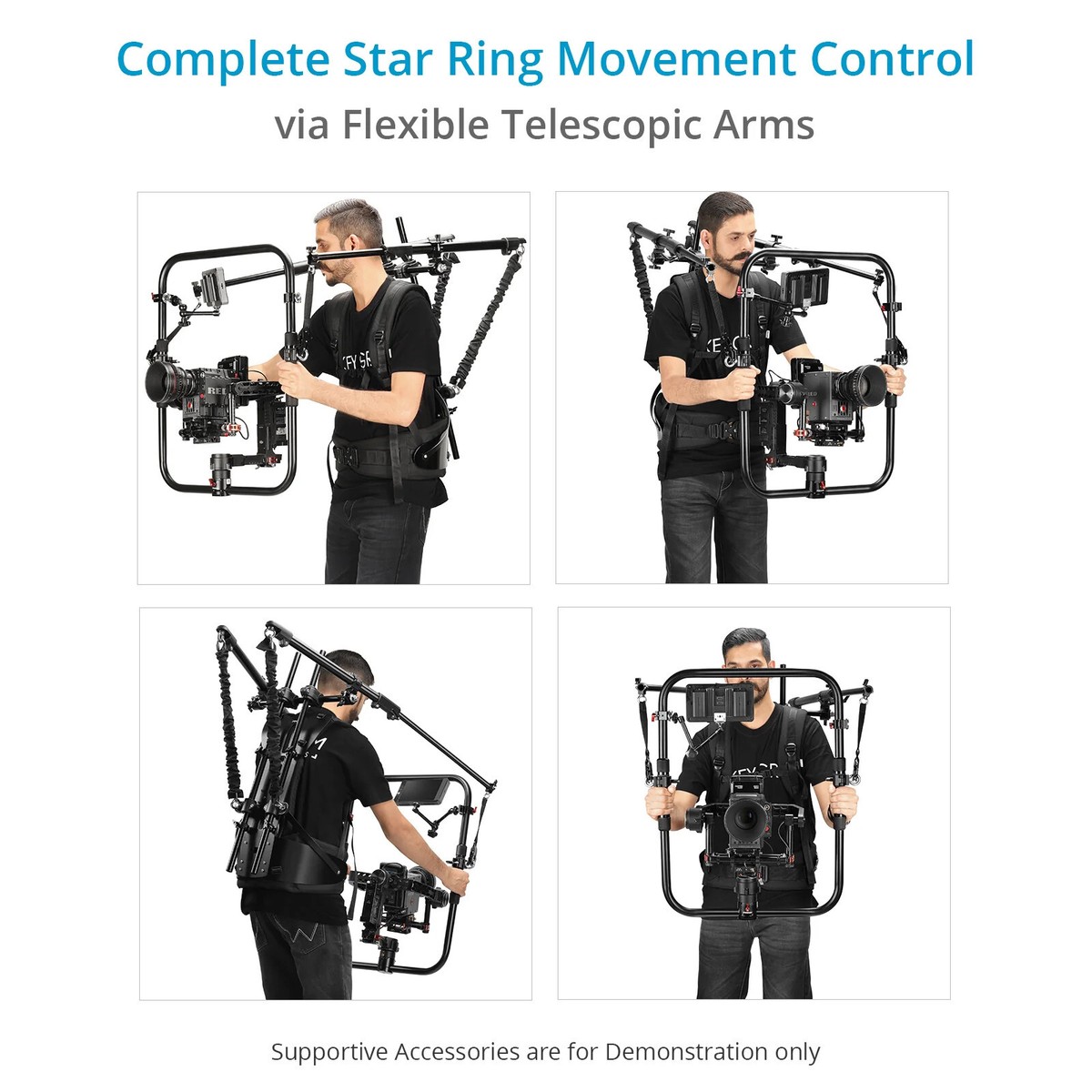 Proaim Hawk Lite Body Support Stabilizing Vest Rig for Camera 