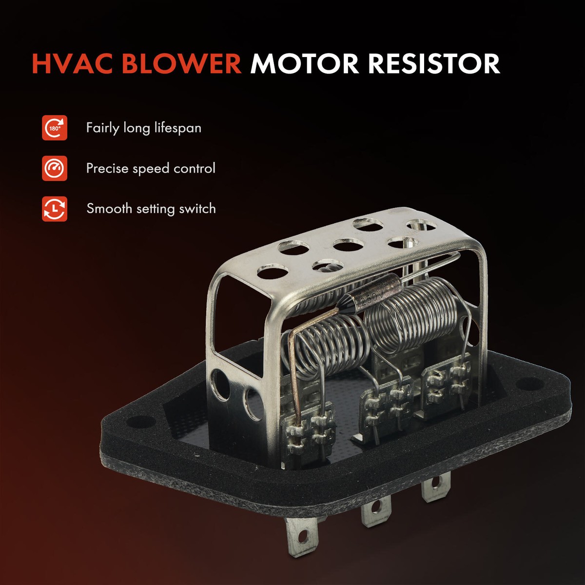 Resistore Motore Ventilatore HVAC N. 68059894AA – Per Jeep Commander/Grand Cherokee E Fiat 124 Spider - 2