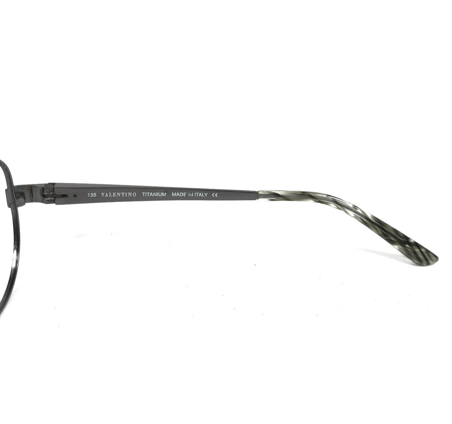 Valentino Eyeglasses Frames 1190/U 06W5 Gunmetal Gray Round Wire Rim 55-13-135 thumbnail 7