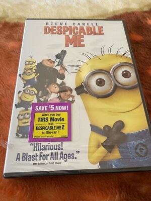 Despicable Me STEVE CARELL BRAND NEW DVD 2010
