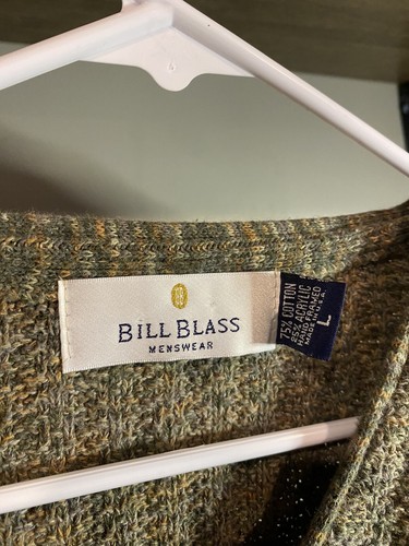 Vintage Bill Blass Hand Framed Sweater Made in USA Size L - Picture 4 of 6