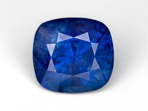 GRS & IGI Zaffiro Blu Birmano Certificato GRS & IGI 4,63 Ct. FIORDALISO Naturale Non Trattato - Foto 5 di 9