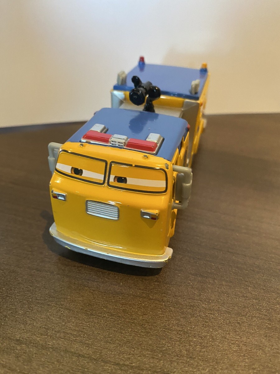 Pulaski Yellow E-64 Fire Truck Piston Peak Pixar Planes Fire