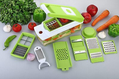 11 in 1 Multi Function Vegetable and Fruits Cutter, Slicer, Dicer, Chopper