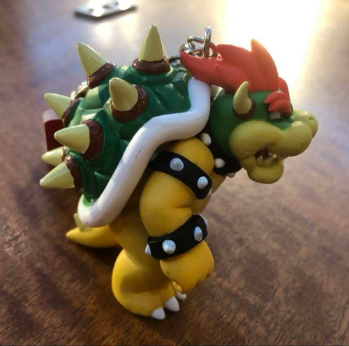 Super Mario Bowser Figure Keychain Nintendo World UNIVERSAL STUDIOS JAPAN 2020 - Picture 2 of 4