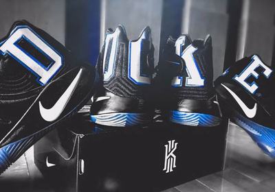 Nike Kyrie 2 DUKE size 7.5. PE Blue Devils. 838639-001 QS