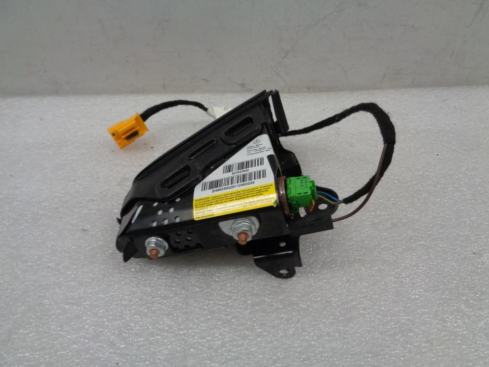 Bolsa de asiento de pasajero delantero derecho Mercedes C250 W204 2010-2014 negra OEM AK250696 Foto 2 de 4