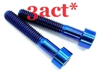2 Blue M6 x 35mm Titanium Bolt Fits Ritchey FSA Headset Disc Brake Caliper Mount