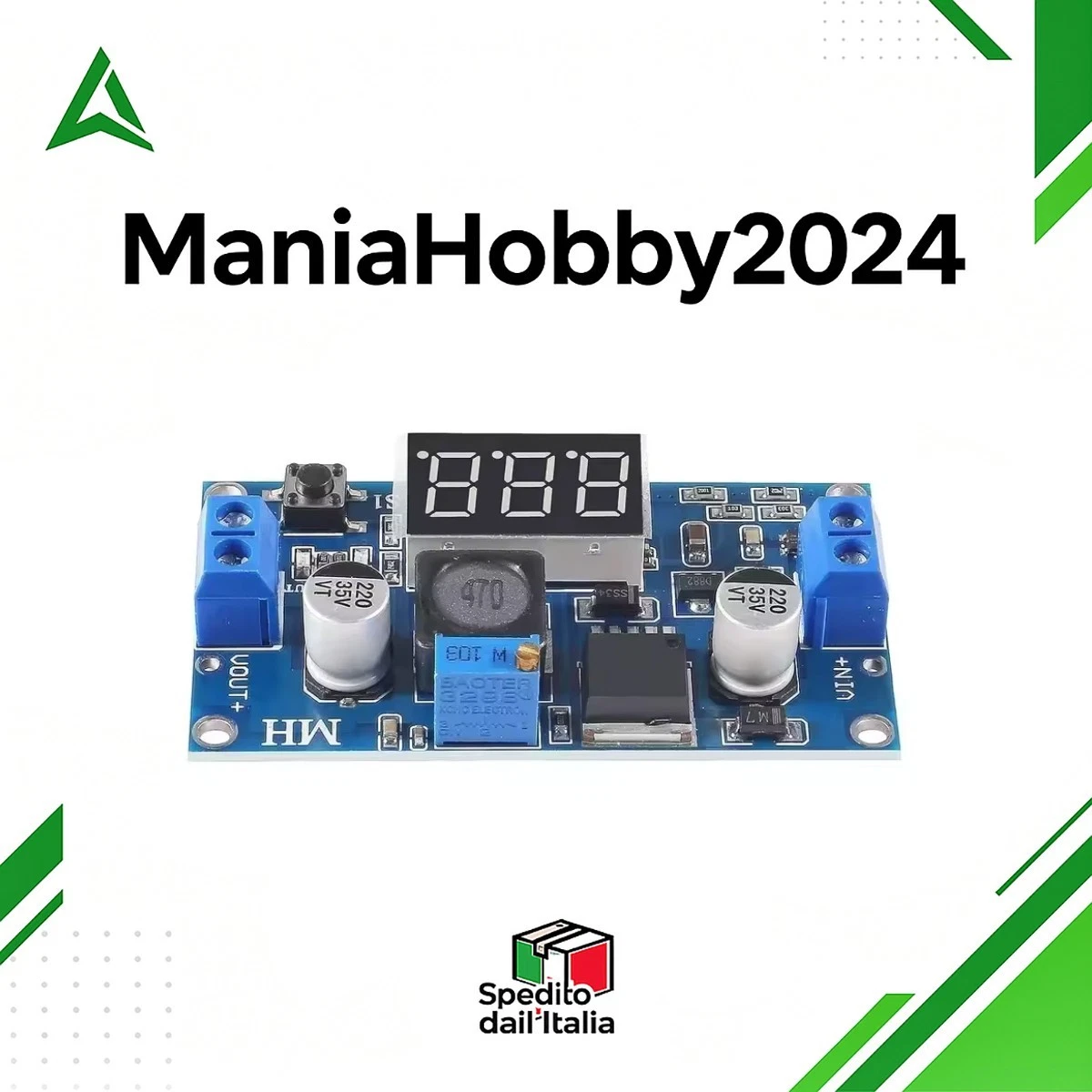 Modulo Alimentatore Switching AC 100-240V A DC 36V 180W - Convertitore Step-Down Regolabile 5-6.5A Con Dissipatore, Protezioni Incorporate - 3
