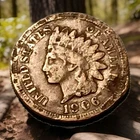 1906 Indian Head Cent Actual Coin Shown - 18