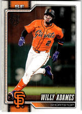 2026 Topps Series One #267 WILLY ADAMES San Francisco Giants MLB Baseball