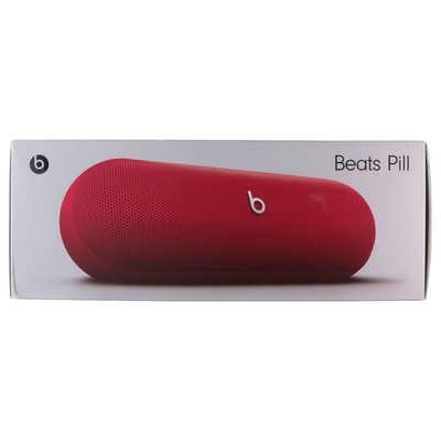 Beats Pill Portable Bluetooth Speaker - Statement Red MWQW3LL/A (90%+ Battery)