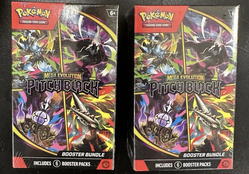 Pokemon TCG Pitch Black Booster Bundle X2