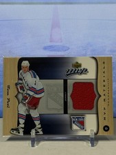 2005-06 Upper Deck MVP Materials #M-TP Tom Poti New York Rangers