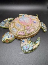 Summer Resin Sea Turtle Figurine