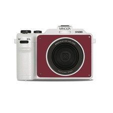 Minolta MND65 56MP 4K Ultra HD Wi-Fi Selfie Shot Digital Camera White/Blk/Red 