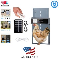 Automatic Chicken Coop Door Solar Powered wit...