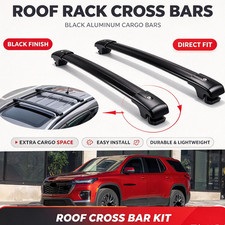 Lockable Roof Rack Cross Bar Crossbar Fit Chevrolet Traverse 2019-2023 Roof Rack Lockable Roof Rack Cross Bar Crossbar Fit Chevrolet Traverse 2019-2023 Roof Rack