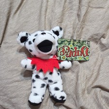 Liquid Blue Grateful Dead Dupree Bean Bear Plush Beanbag w/ Tags 1998