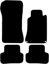 For Mercedes CLC Coupe 2008-2010 Tailored Car Mats 4pc Custom Fit Anti Slip