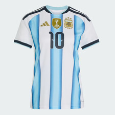 adidas Argentina 26 Women's Away Messi #10 Soccer Jersey