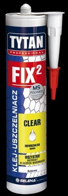 Tytan Montagekleber FIX² CLEAR Nullfuge farblos 290 ml