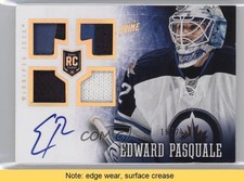 2013-14 Panini Prime Rookie Auto Holo Gold 16/25 Edward Pasquale Patch READ 2a6