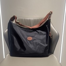 Longchamp Le Pliage Schulter-/Umhängetasche Hobo Messenger Bag Schwarz VUT-1724