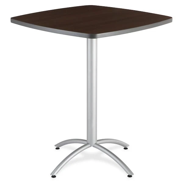 Cafeworks 65674 Square Cafe/Breakroom, ореховый - 42 дюйма квадратный X 29 дюймов в высоту, 42 дюйма в ширину, 42 дюйма - Изображение 2 из 2