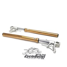 2025 25-26 YAMAHA YZF R9 OEM FRONT FORKS SHOCK SUSPENSION SET PAIR *BENT