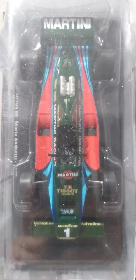 Leggendarie auto da corsa Lotus 80 di Mario Andretti del 1979 in scala 1:24 - Immagine 4 di 4