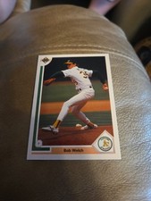 Bob Welch - 1991 Upper Deck #425 - Oakland Athletics Baseball Card